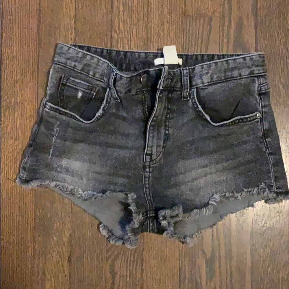 Abercrombie dark gray shorts